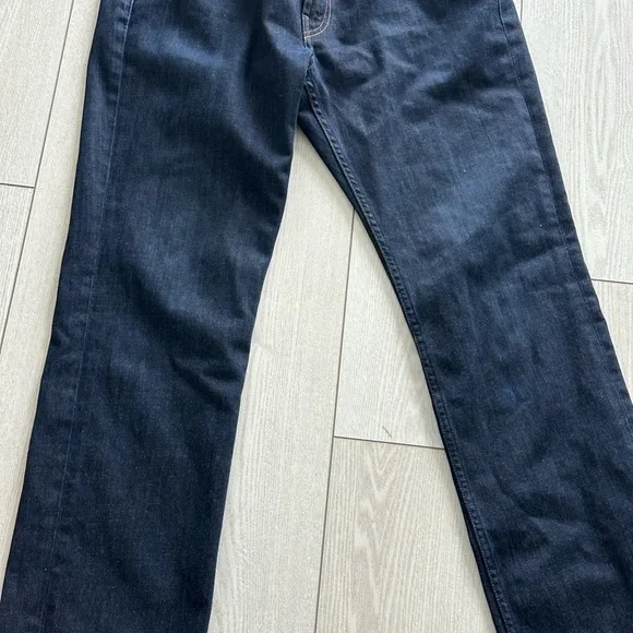 J Brand women's navy straight-leg jeans - Picture 5 of 9